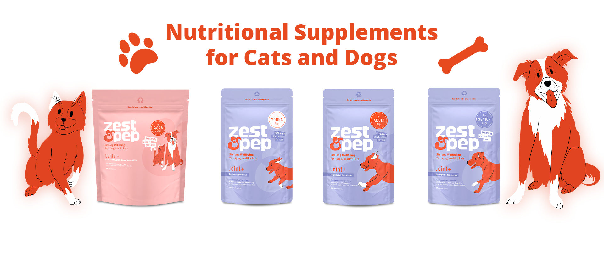Supplements for cats and dogs