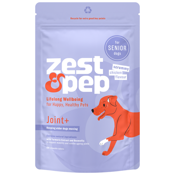 Joint+ Supplement For Senior Dogs - Zest & Pep