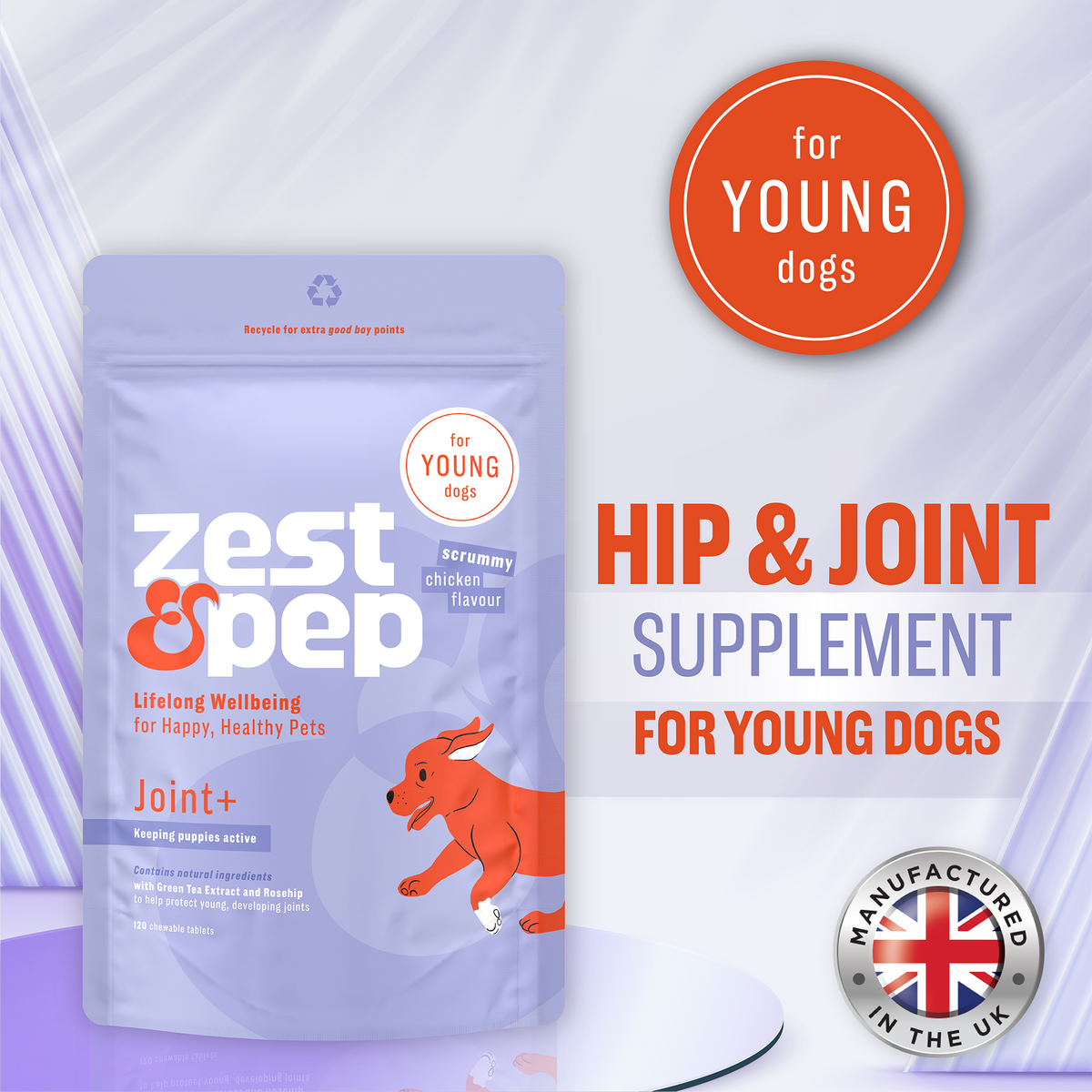 Joint+ Supplement For Young Dogs